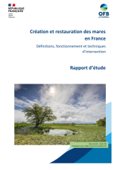 Création et restauration des mares en France. Définitions, fonctionnement et techniques d’intervention