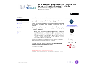 Accéder au site de la conférence