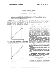 Étude de la loi de Vegard - Archive ouverte HAL