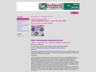 Accéder au site de la conférence