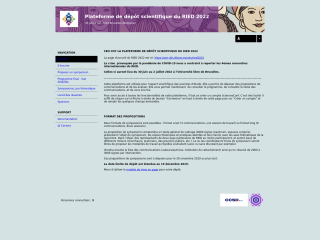 Accéder au site de la conférence