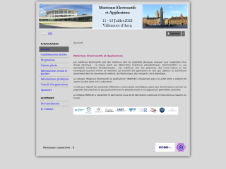 Accéder au site de la conférence