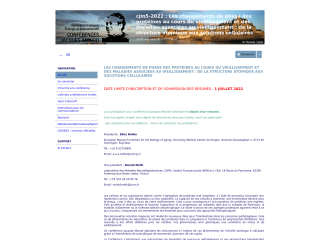 Accéder au site de la conférence
