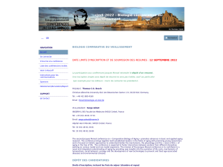 Accéder au site de la conférence