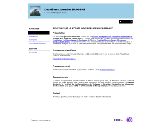 Accéder au site de la conférence