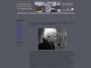 Accéder au site de la conférence