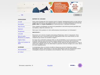 Accéder au site de la conférence