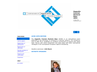 Accéder au site de la conférence