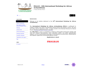 Accéder au site de la conférence