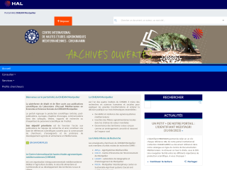 CIHEAM Montpellier - Centre International de Hautes Études Agronomiques Méditerranéennes de Montpellier