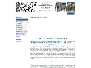 Accéder au site de la conférence