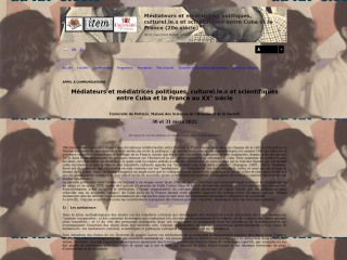 Accéder au site de la conférence