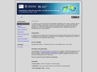 Accéder au site de la conférence