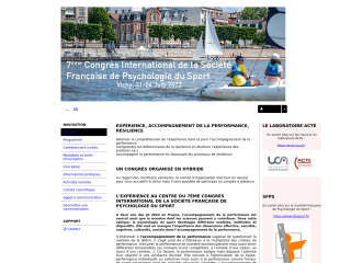 Accéder au site de la conférence