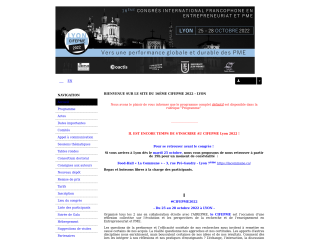 Accéder au site de la conférence