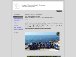 Accéder au site de la conférence