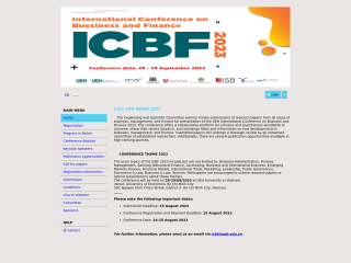 Accéder au site de la conférence