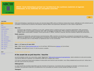 Accéder au site de la conférence