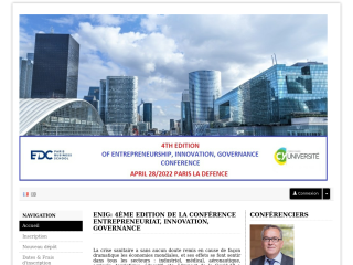 Accéder au site de la conférence