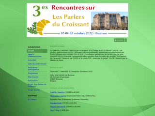 Accéder au site de la conférence