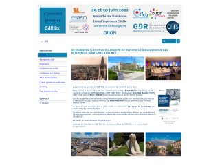 Accéder au site de la conférence