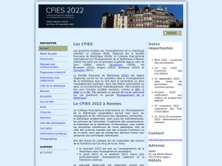 Accéder au site de la conférence