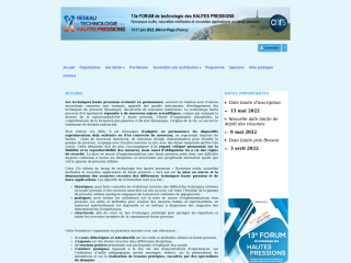 Accéder au site de la conférence