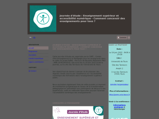 Accéder au site de la conférence