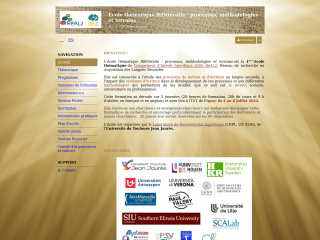 Accéder au site de la conférence