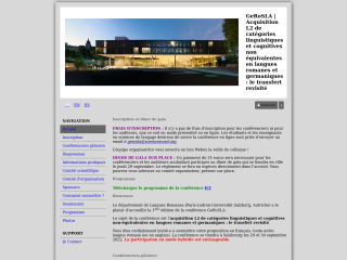 Accéder au site de la conférence