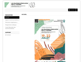 Accéder au site de la conférence