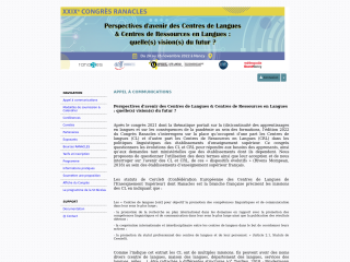 Accéder au site de la conférence