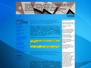 Accéder au site de la conférence