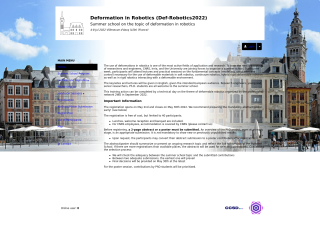 Accéder au site de la conférence
