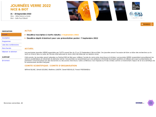 Accéder au site de la conférence