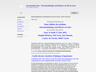 Accéder au site de la conférence