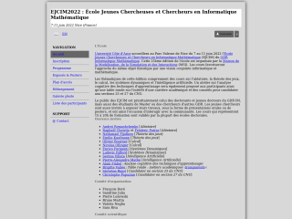Accéder au site de la conférence