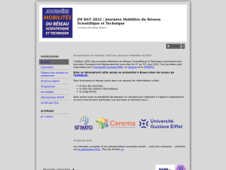Accéder au site de la conférence