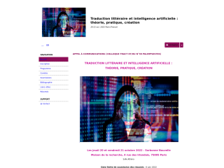Accéder au site de la conférence