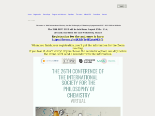 Accéder au site de la conférence