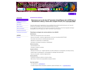 Accéder au site de la conférence