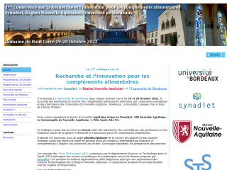 Accéder au site de la conférence
