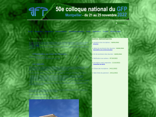 Accéder au site de la conférence