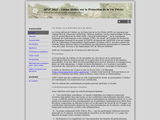 Accéder au site de la conférence