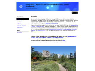 Accéder au site de la conférence