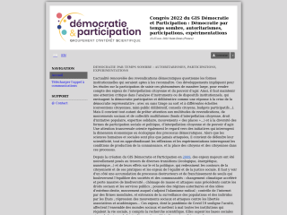 Accéder au site de la conférence