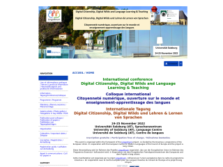 Accéder au site de la conférence