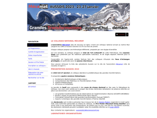 Accéder au site de la conférence