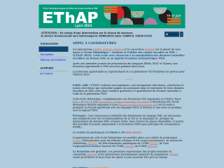 Accéder au site de la conférence