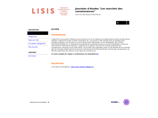 Accéder au site de la conférence